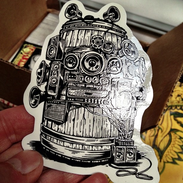 Why Silkscreen?  Sticker Robot Custom Stickers