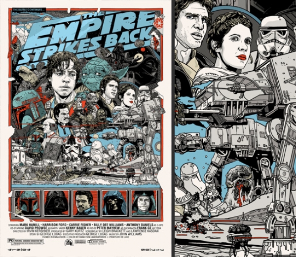 empire strikes back poster