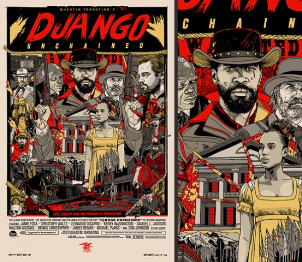 django unchained poster