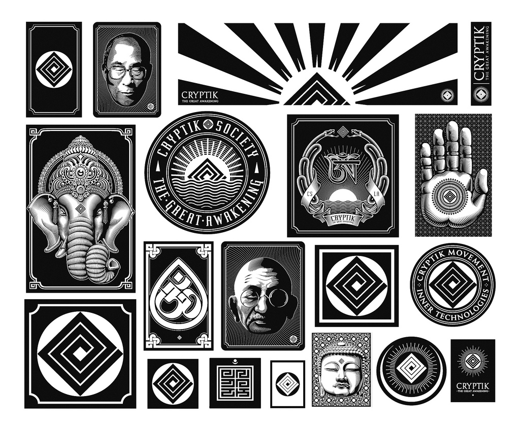 cryptik stickers