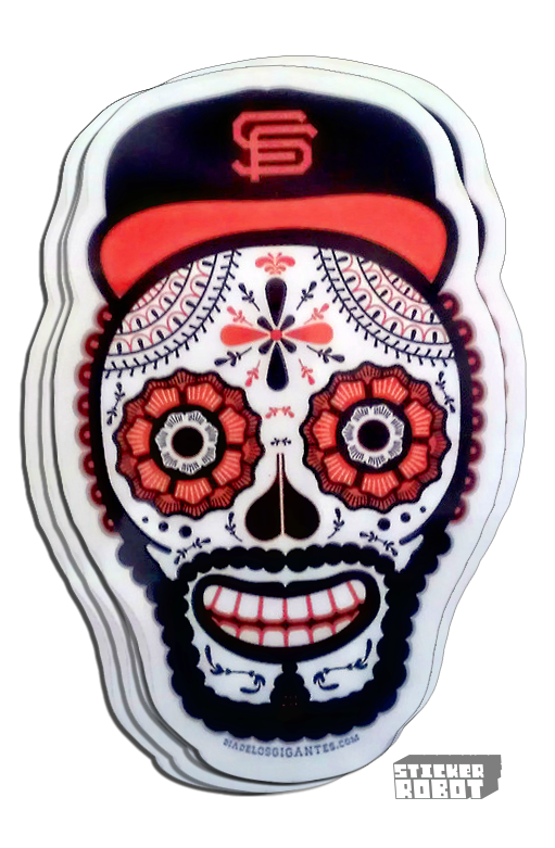 SAN FRANCISCO GIANTS SUGAR SKULL STATUE