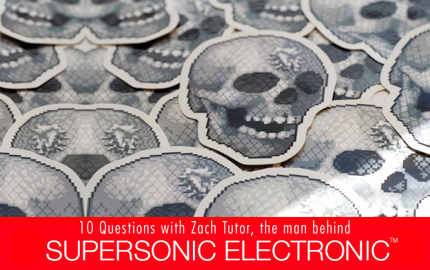 skull stickers by supersonicelectronic