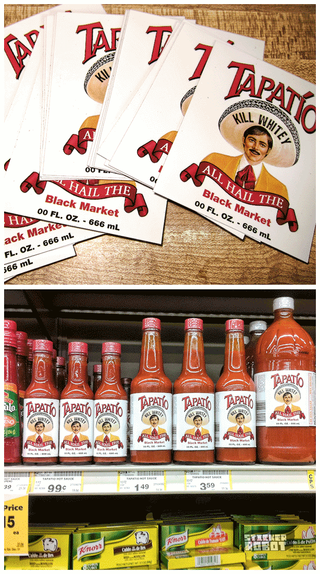 tapatio adornment stickers