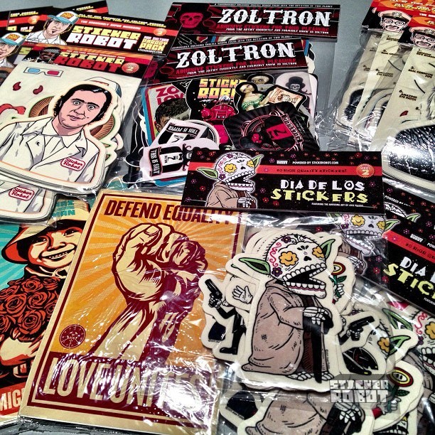 Custom Made Pop Culture Sticker Packs are available at the Sticker ...