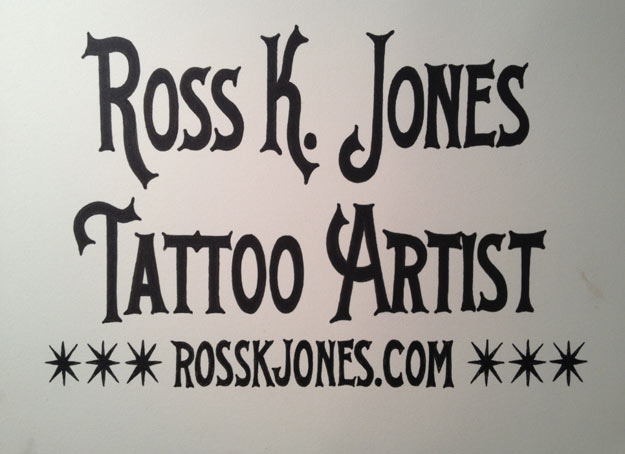 tattoo sticker hand lettering image