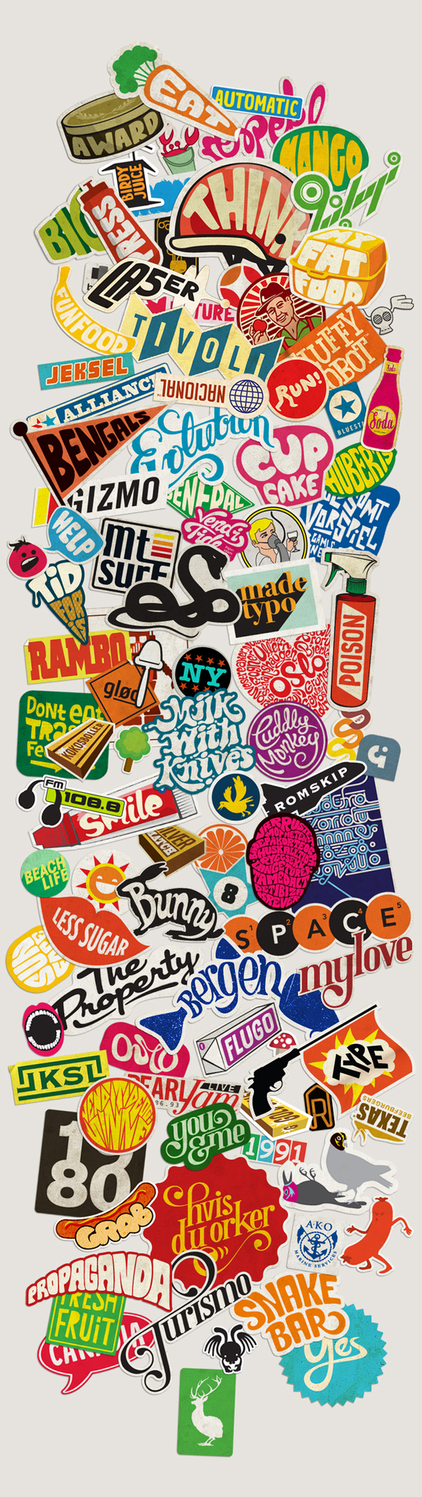 die cut stickers