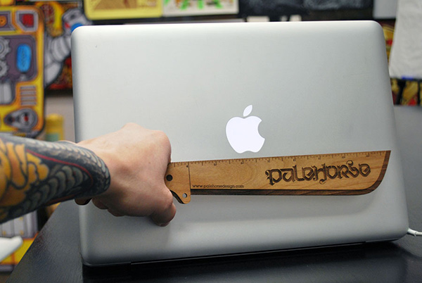 What stickers are on your laptop?