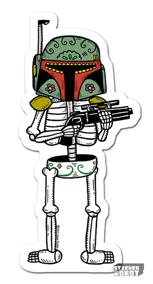 Vinyl Die Cut Sticker Bab Fett