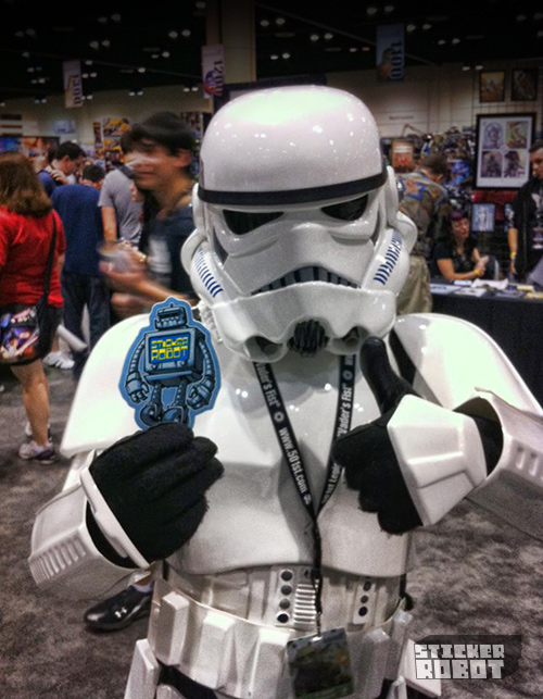 Stormtrooper Approved Diecut Vinyl Sticker