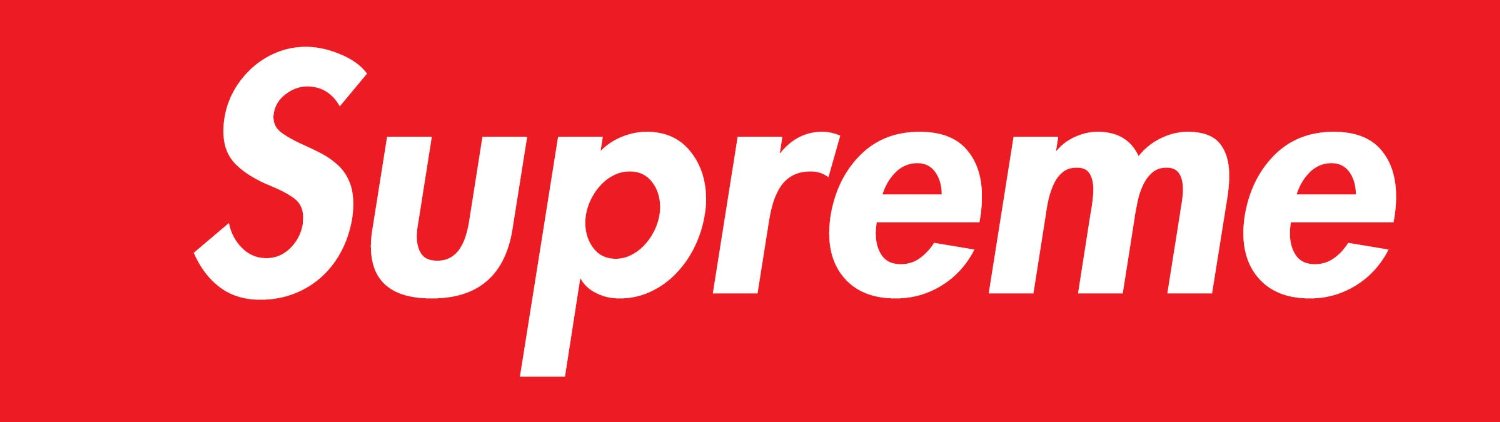 Supreme stickers store