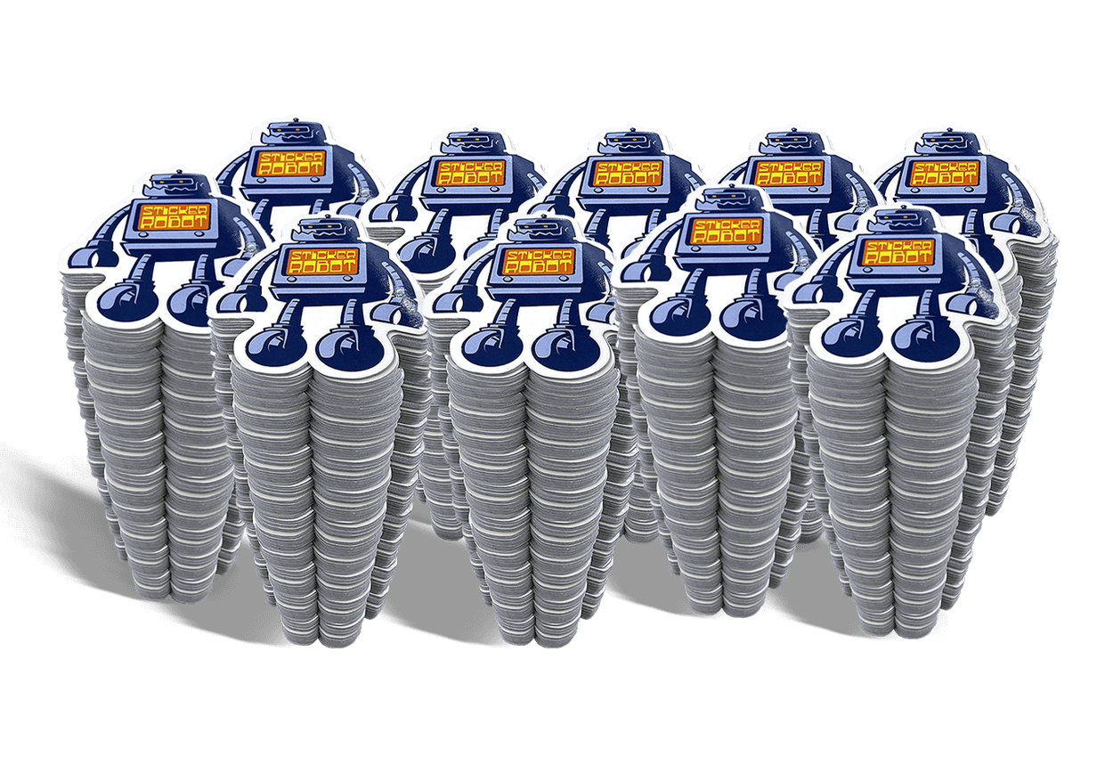 500 Free Silkscreen Stickers