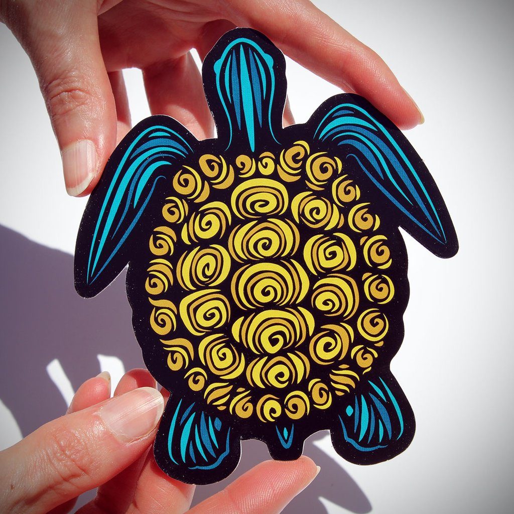 Todd Slater Turtle Sticker