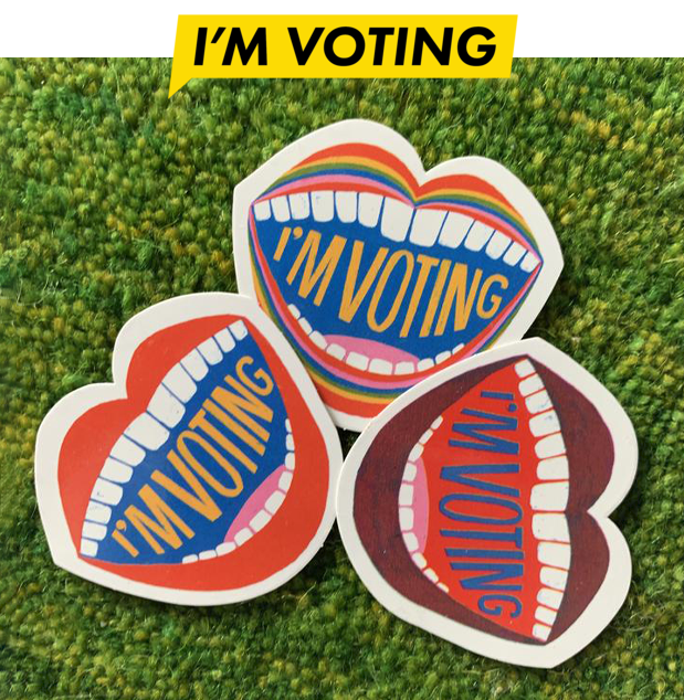 I'm Voting Sticker Pack