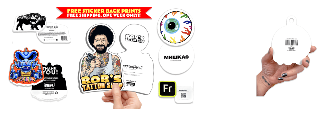Free Back Printing
