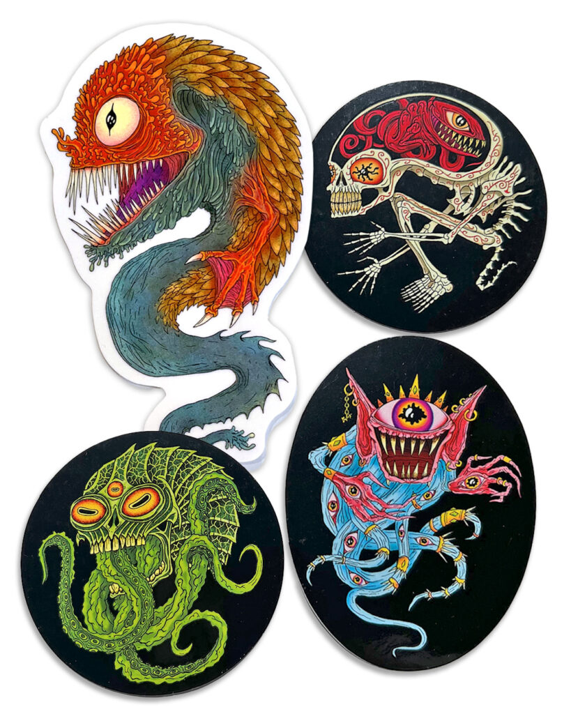 10 Questions with Sticker Maker & Creature Crafter Amin Al-Jamal