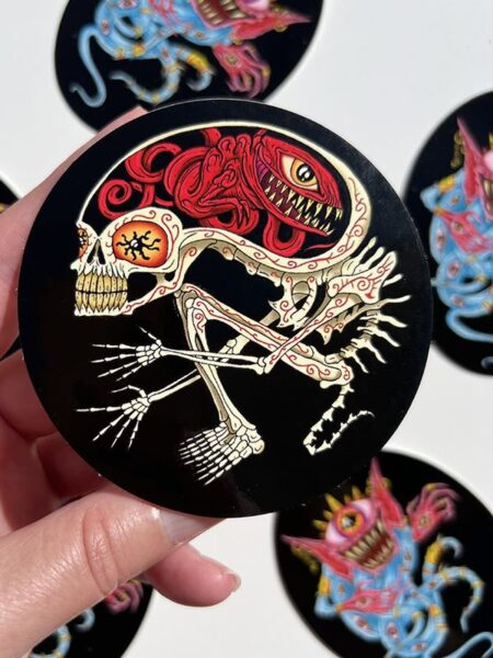 ardent xeno round sticker