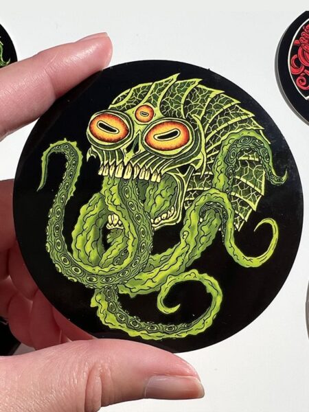 ardent xeno round sticker