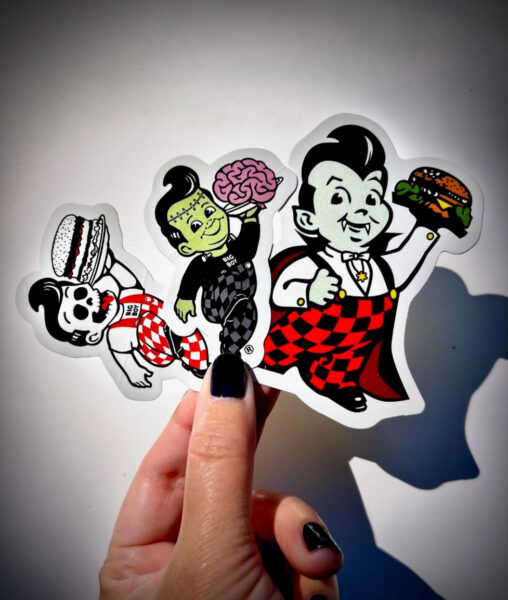 bobsbigboyburbank day 24 sticker by artist Bobs Big Boy Burbank