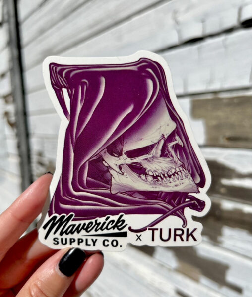 maverick tattoo mercantile day 10 sticker by artist Maverick Tattoo Mercantile
