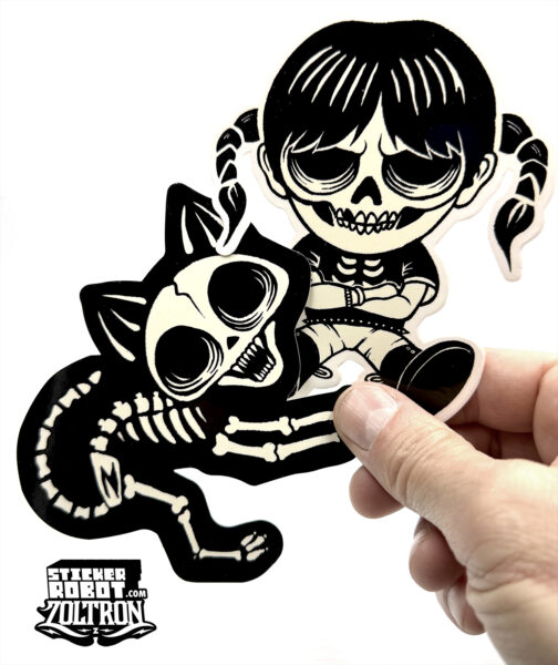 zoltron-glow Zoltron Glow in the dark sue nami silkscreen Stickers