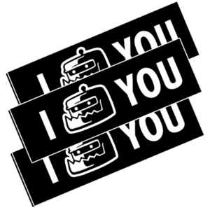 Black & White Stickers