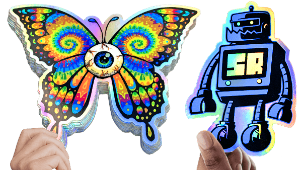 Holographic Stickers