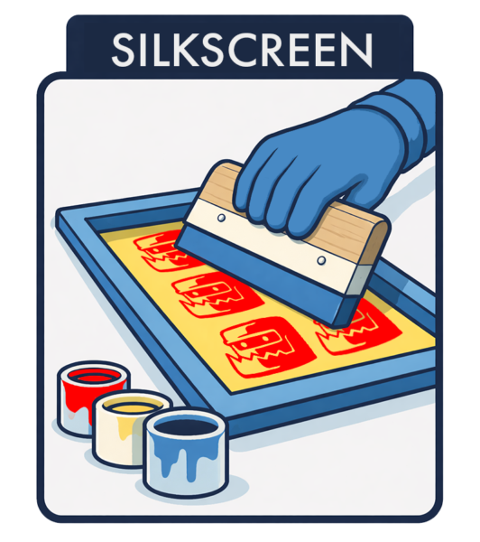 the differences between screen printed stickers and digitally printed stickers